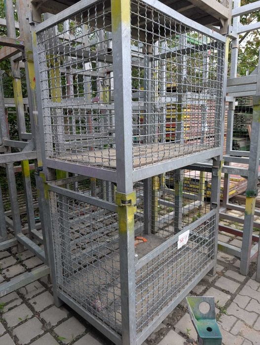 Kosz siatkowy używany