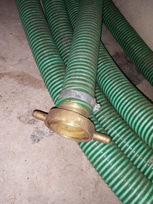 Motobomba de água 4T 5.5CV 2" (como nova) + Tubos Heliflex