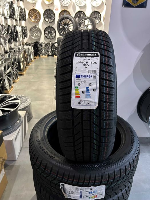 4x Opony zimowe 225/50R18 Continental TS870 P 99V Rant ochronny 2022r.