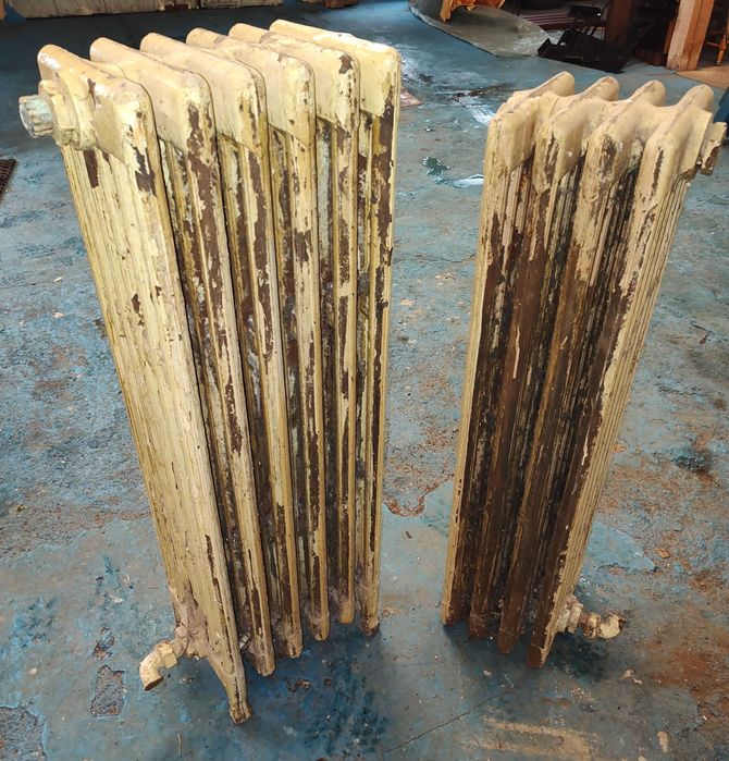 Grzejniki żeliwne zabytkowe kaloryfery niemieckie