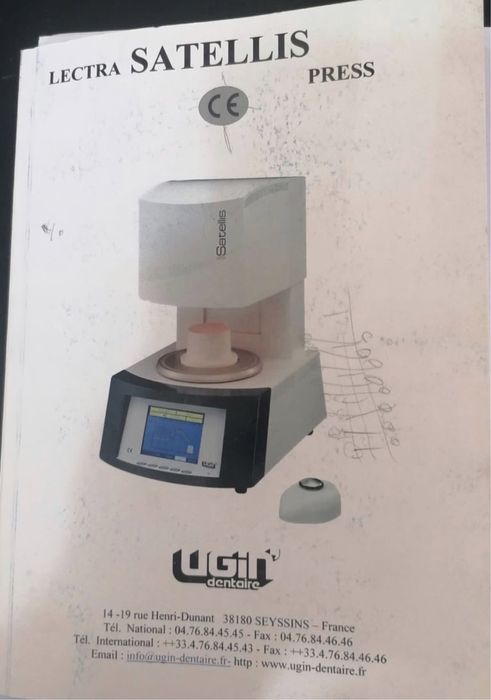 Forno de cerâmica Ugin LECTRA Satellis Press