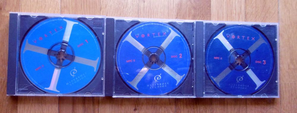 Vintage The Vortex Quantum Gate II Interactive CD-ROM Game64741176965633120