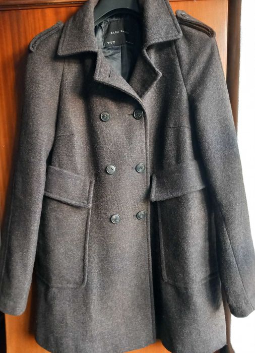 Casaco castanho da Zara