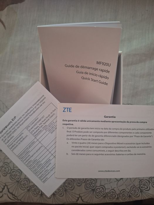 Router modem hotspot 4G  de internet acess point ZTE MF920U