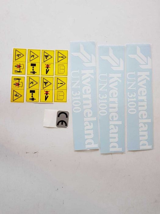 Naklejki Kverneland DS-XL  ,KD512,  ED100,   UN3100,   eg85