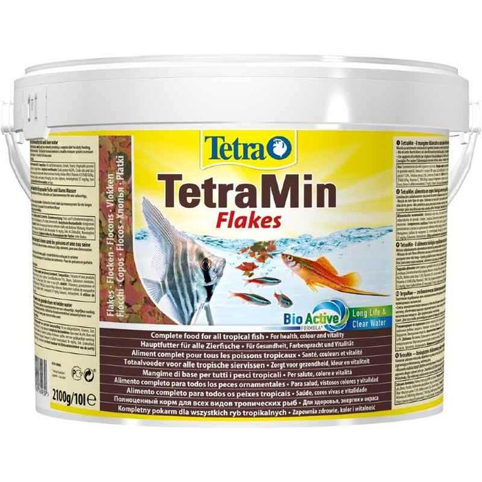 Tetra Min Flakes (Тетра Мин Флейкс) - Корм для риб