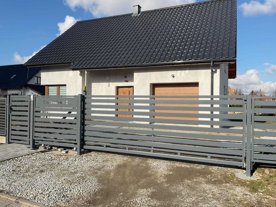 Brama wjazdowa 4m + furtka