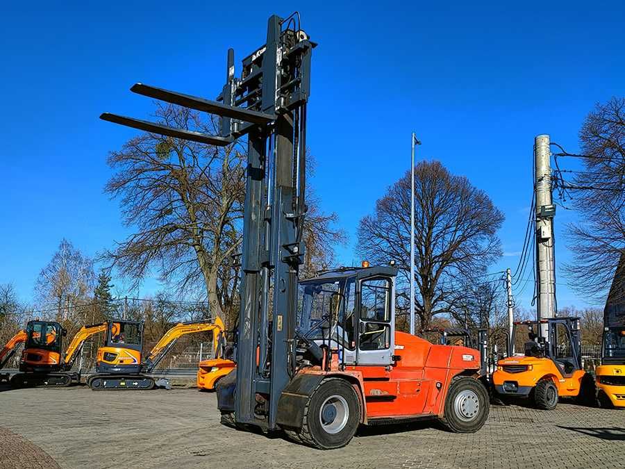 Wózek widłowy Kalmar DCE 150-12  duplex 5m diesel pozycjoner 15 ton