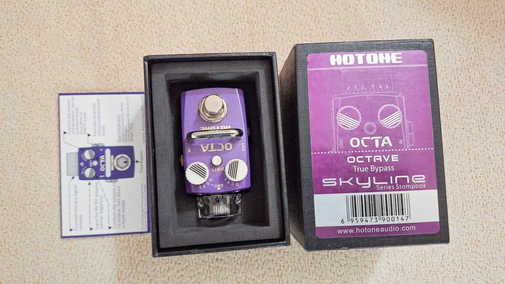 Hotone Audio OCTA micro octave pedal