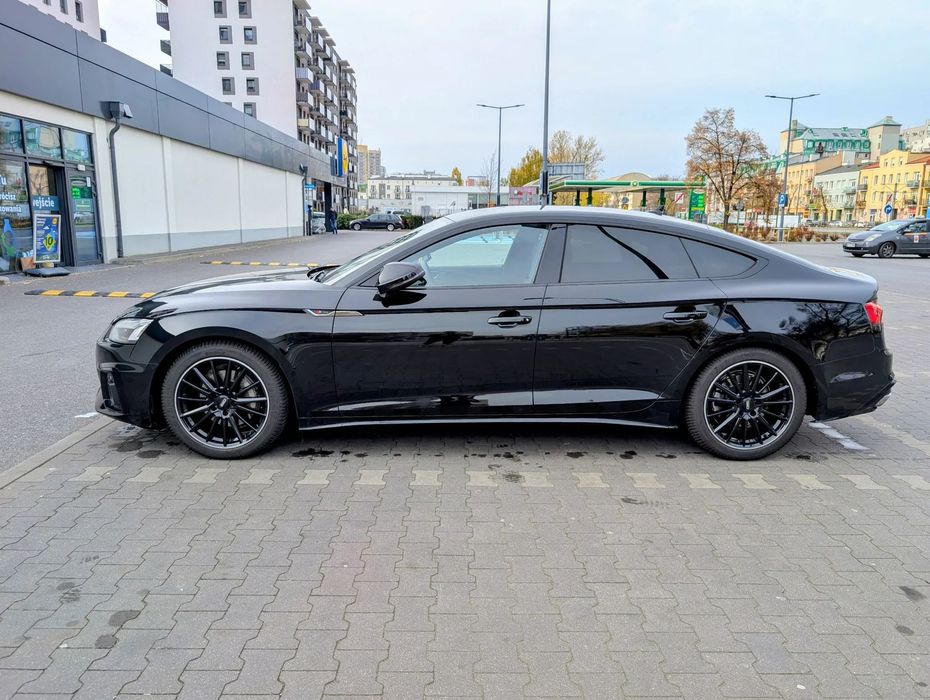 Audi A5 Sportback Audi A5 40 TFSI Quattro, 2023, pierwszy wlasciciel, salon Polska