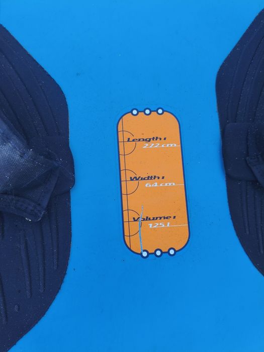 Prancha windsurf com capa