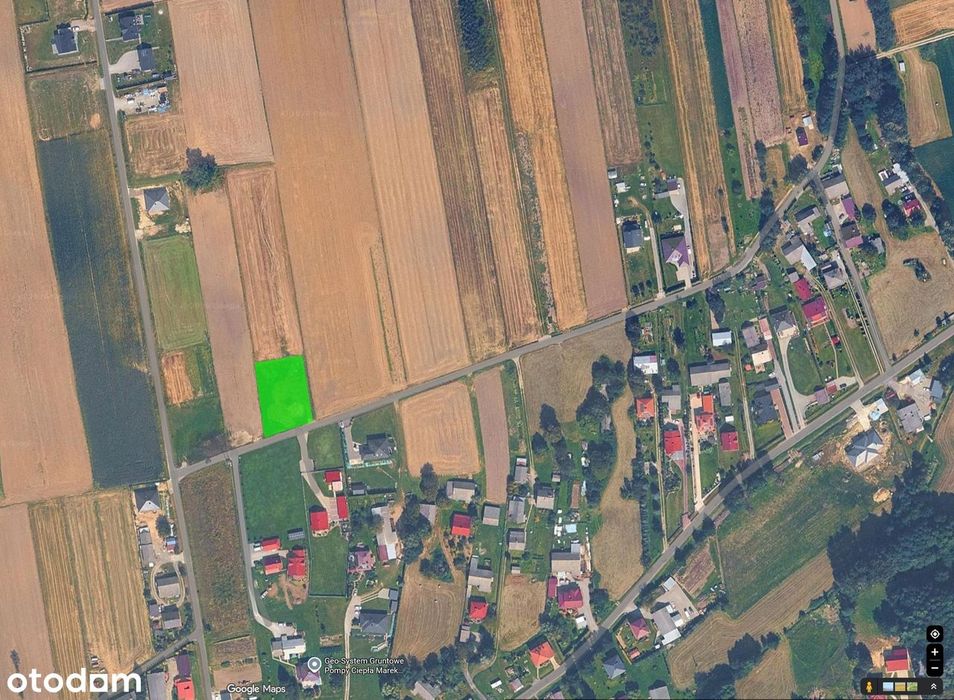 Działka Budowlana Nockowa 14,27ar 29x48m Warunki Zabudowy 5 lat Asfalt - Widok 3