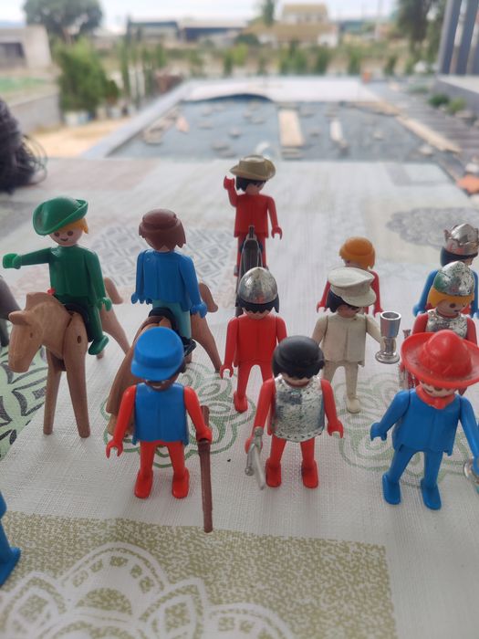 Figuras Miniaturas Geobra 1974 Antigas