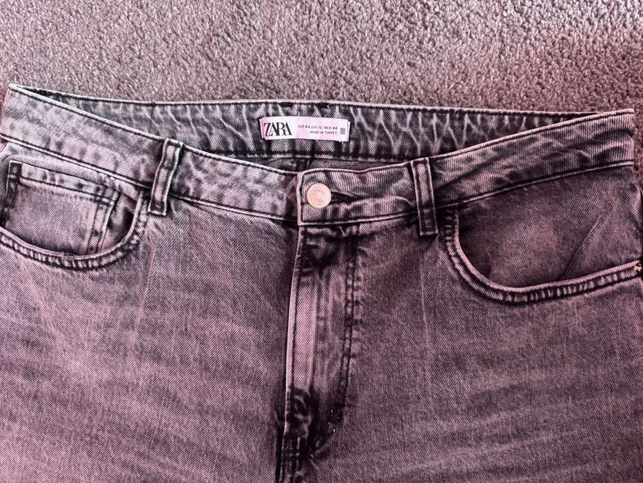 Szare jeansy Zara  44!