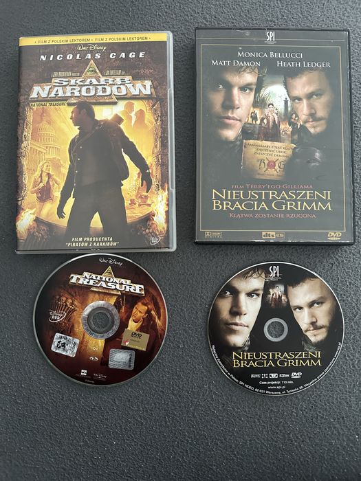 Skarb Narodów, Nieustraszeni Bracia Grimm DVD