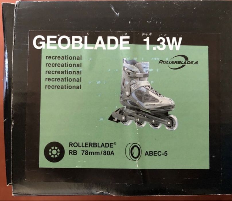 Ролики RollerBlade Geoblade 1.3 w 37 размер