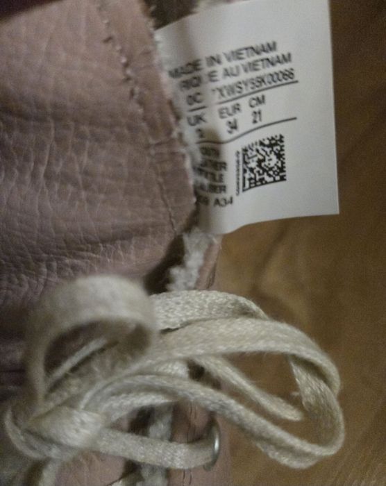 Converse ocieplene roz.34