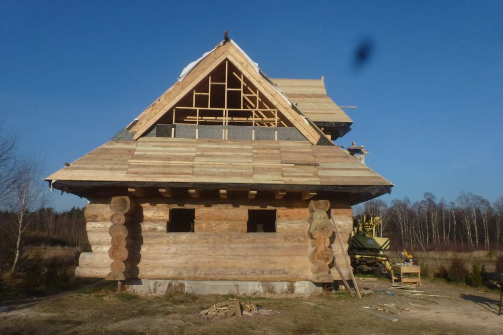 Domy drewniane, stolarstwo artystyczne, elewacje drewnie