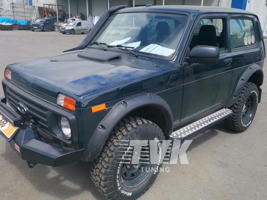 Арки Нива 2121  розширюаачі  арок    лаптеры  Спойлери  Козирьок