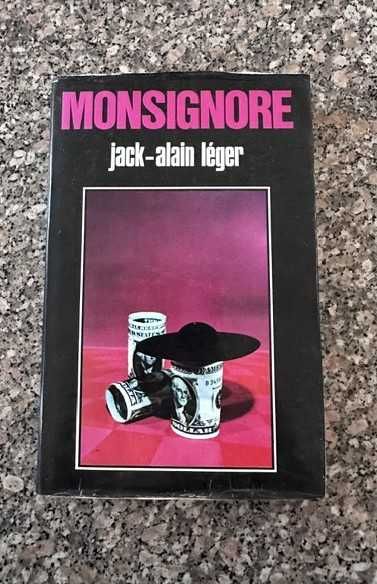 Livro Monsignore - Jack-Alain Léger (Círculo de Leitores 1977)