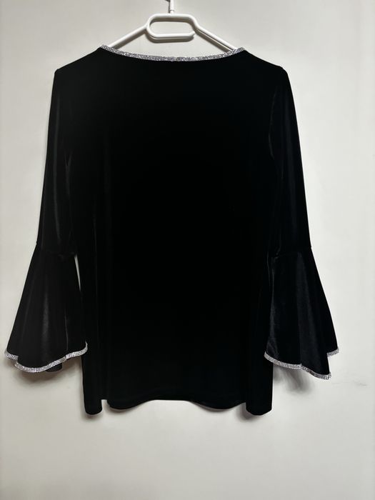 Bluzka z aksamitu MSK rozmiar PM