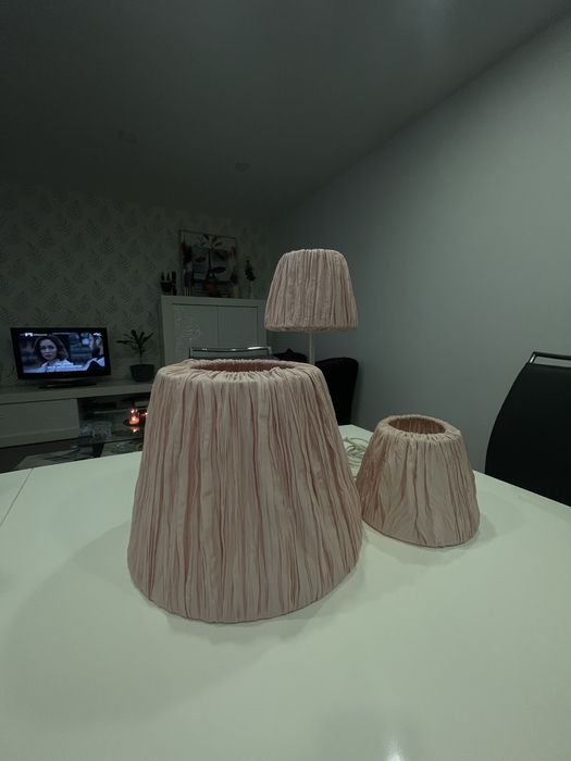 Tres Abajur do ikea