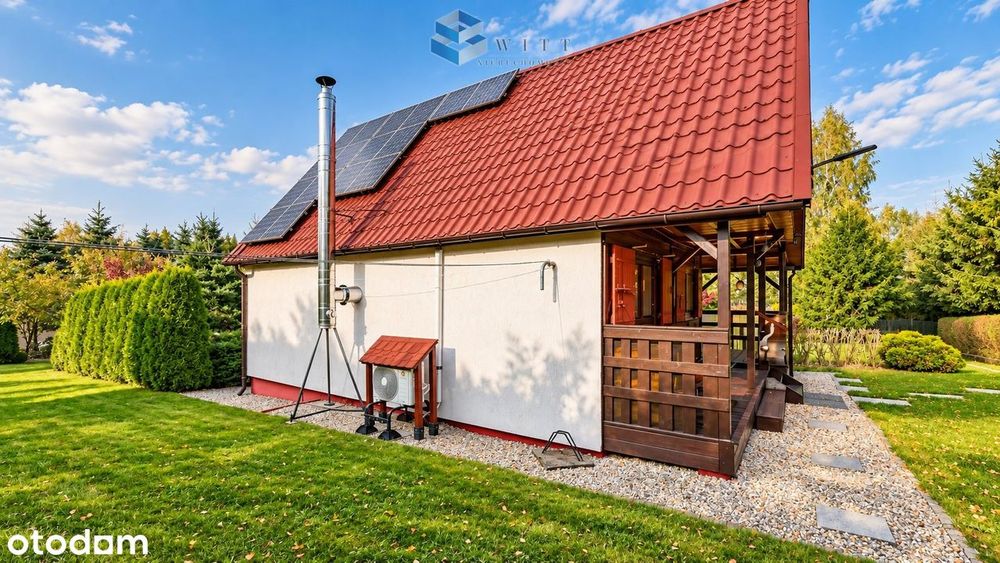 Dom całoroczny 70 m² | 100 m od jeziora