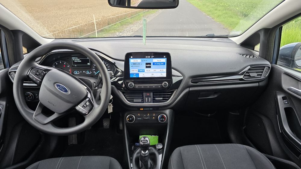 Ford Fiesta 2019r 1.0 74 tys km swiatla led