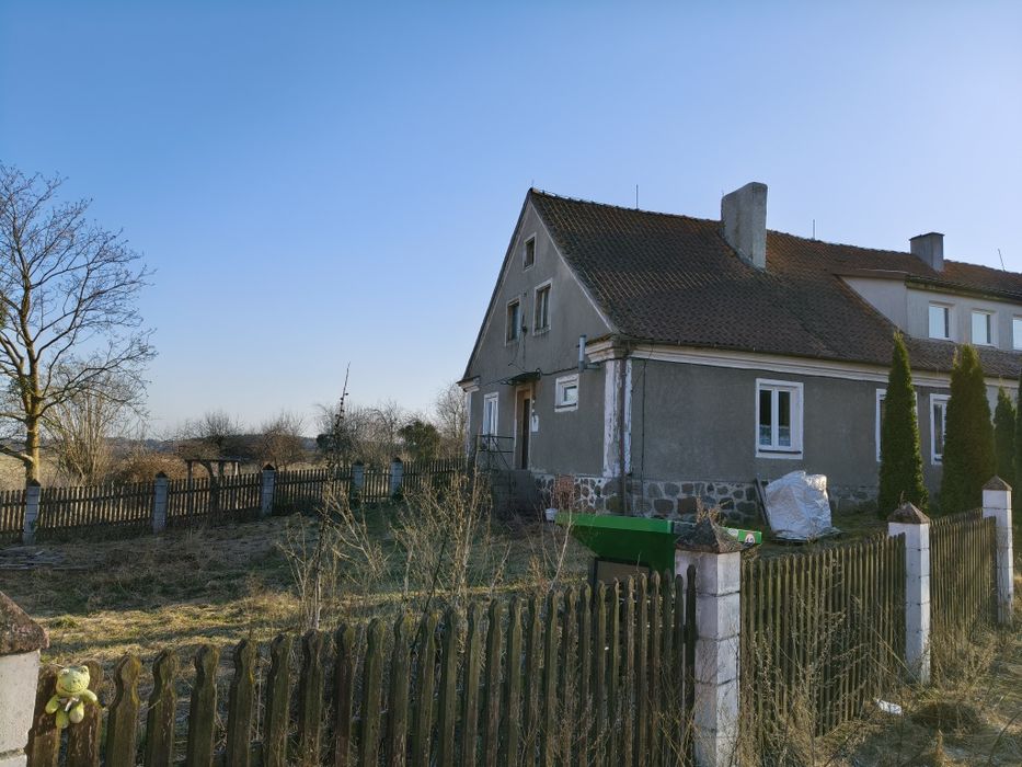 Dom i budynki gospodarcze stodoła obora