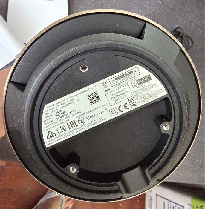 Coluna de som Bank Olufsen beosound 1