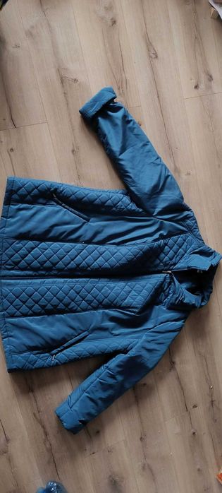 Niebieska kurtka jesienno zimowa UK: 28 R US: 22
