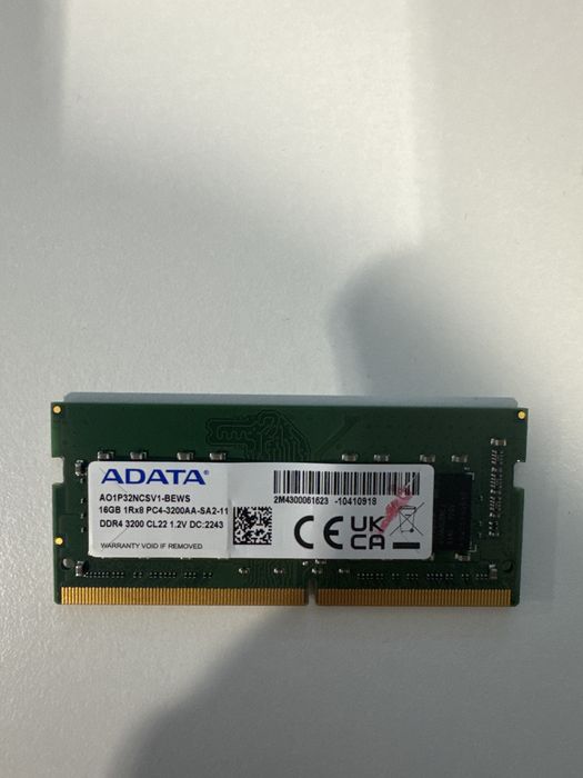 DDR4 16gb RAM Adata