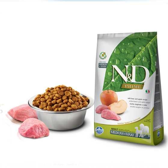 Farmina N&D (Grain Free) Cão Adulto Medium-Maxi - Frango / Javali