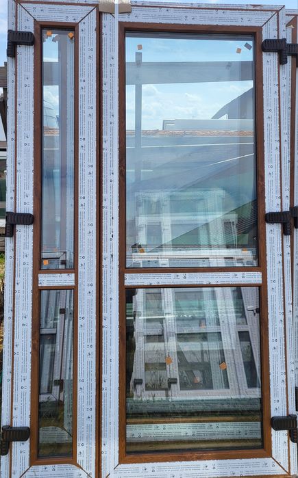 Drzwi zewnętrzne PCV do domu biura sklepu