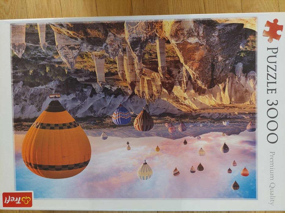 Пазли Trefl Повітряні кульки над Каппадокією 3000 елементів