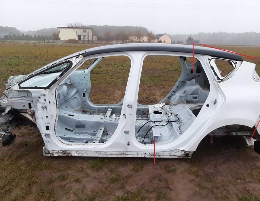 Четверть крыло кузов Renault Grand Scenic IV разборка