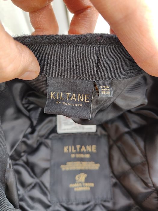 Шерстяна кепка жиганка Harris Tweed Kiltane Scotland 59 кашкет картуз