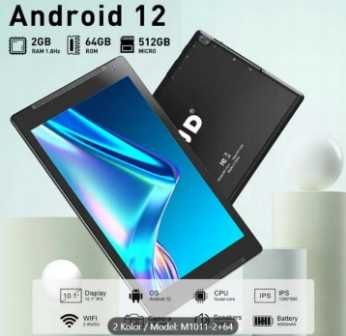 Tablet TJD MT-1011QR 10,1" 2 GB / 64 GB czarny