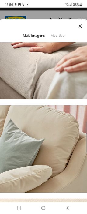 Sofá 3 lugares, IKEA