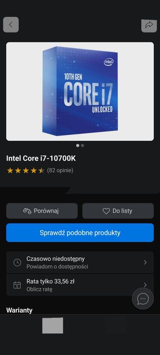 Komputer gamingowy RTX 3070 GAMING , Intel Core i7-10700K