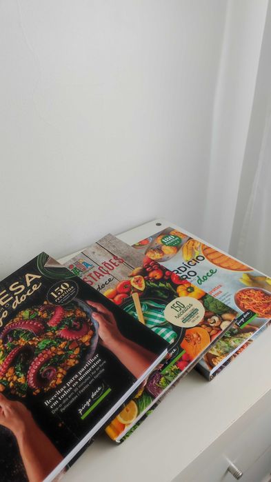 Coleção 3 livros de receitas Pingo Doce. Capa dura. Como novos.