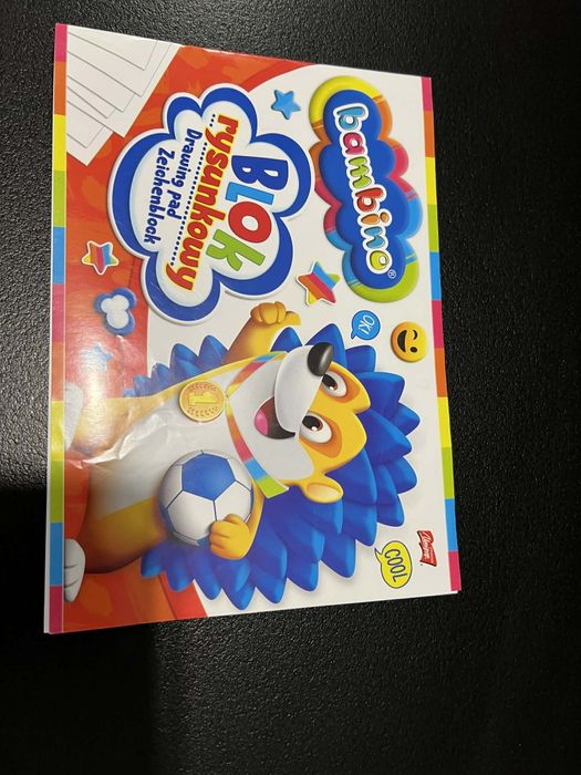 Blok rysunkowy bambino