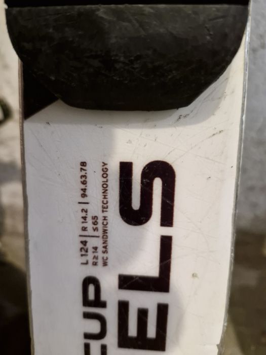 Head rebels 124 cm buty Rossignol