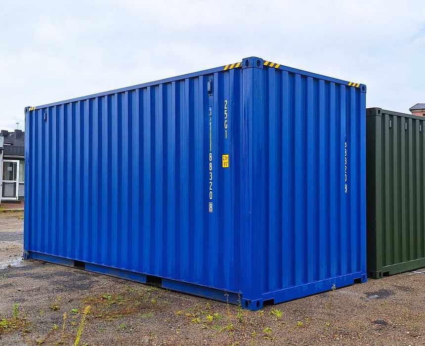 KONTENER MORSKI 20’HC Nowy, wysoki, od ręki, 6-metrowy, Elbląg