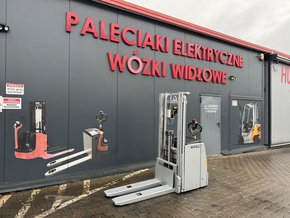 Paleciak elektryczny Still waga 1400 kg 290 cm 2017 r