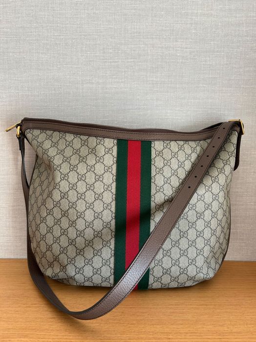Mala Gucci Ophidia GG Supreme Canvas/Pele (ver fotos e texto)