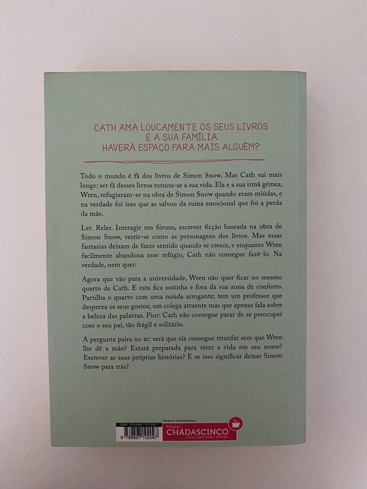 Livro “Fangirl”