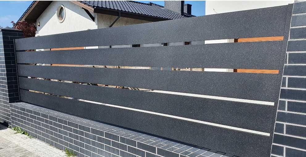 profil aluminiowy 100x20x1,5 600cm malowany ogrodzeniowy przęsło deska