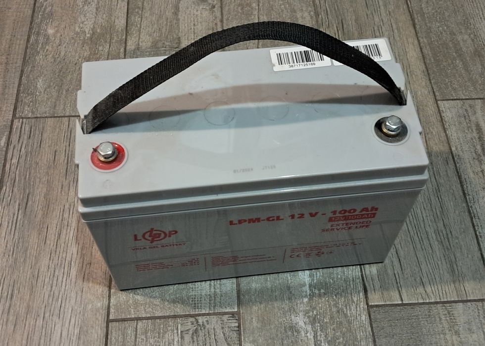 Акумулятори Logic power LPM-GL 12v - 100 ah (2 шт)