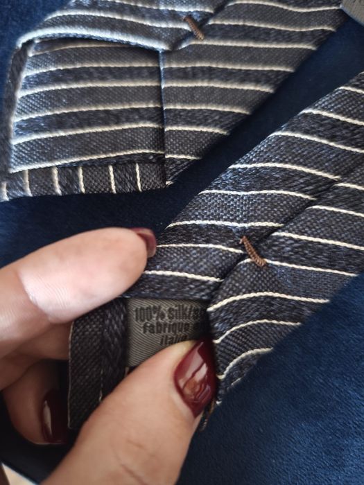 Krawat jedwabny John Varvatos okazja!